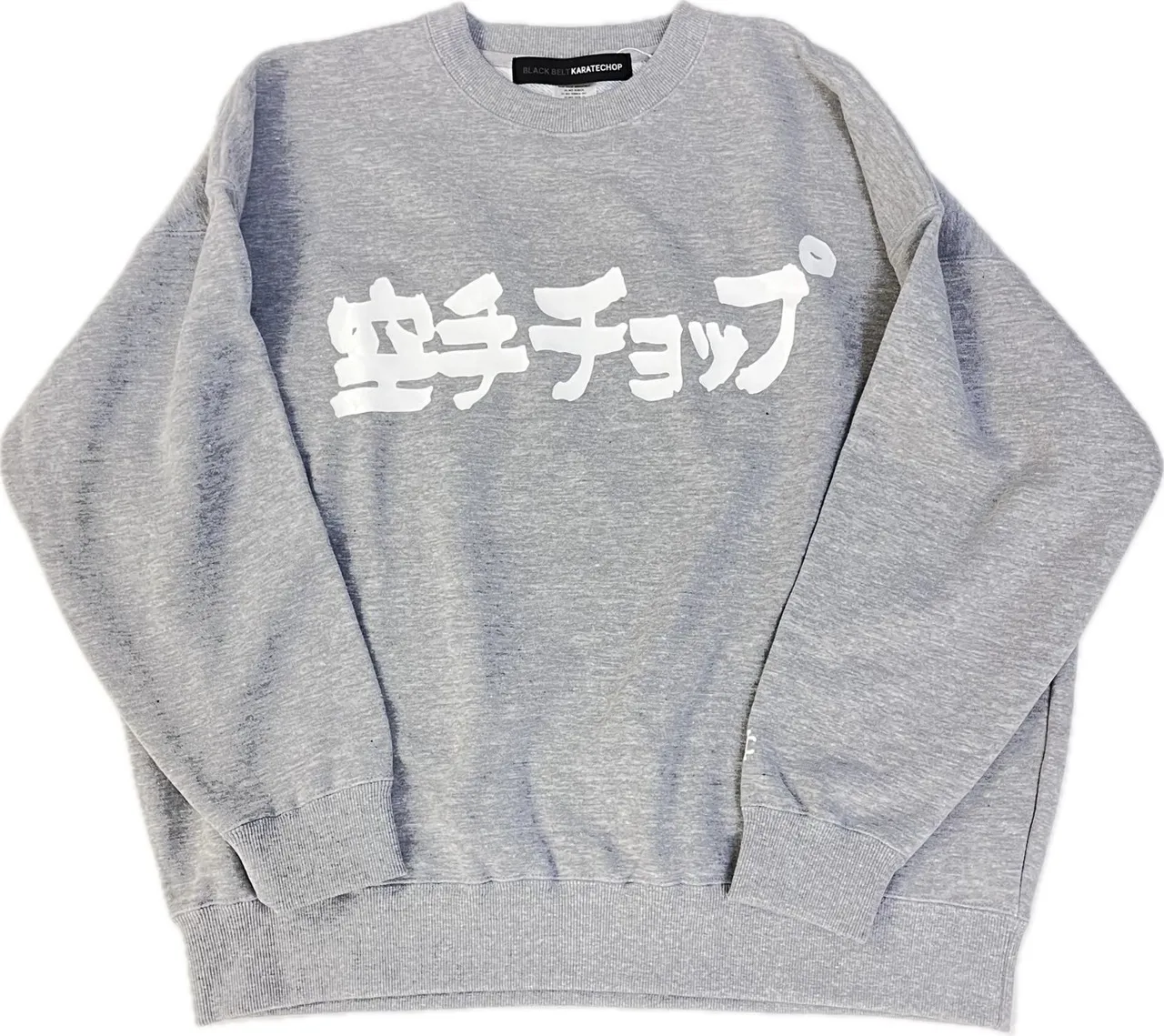 JAPANESE LOGO SW HEATHER GREY(裏毛)