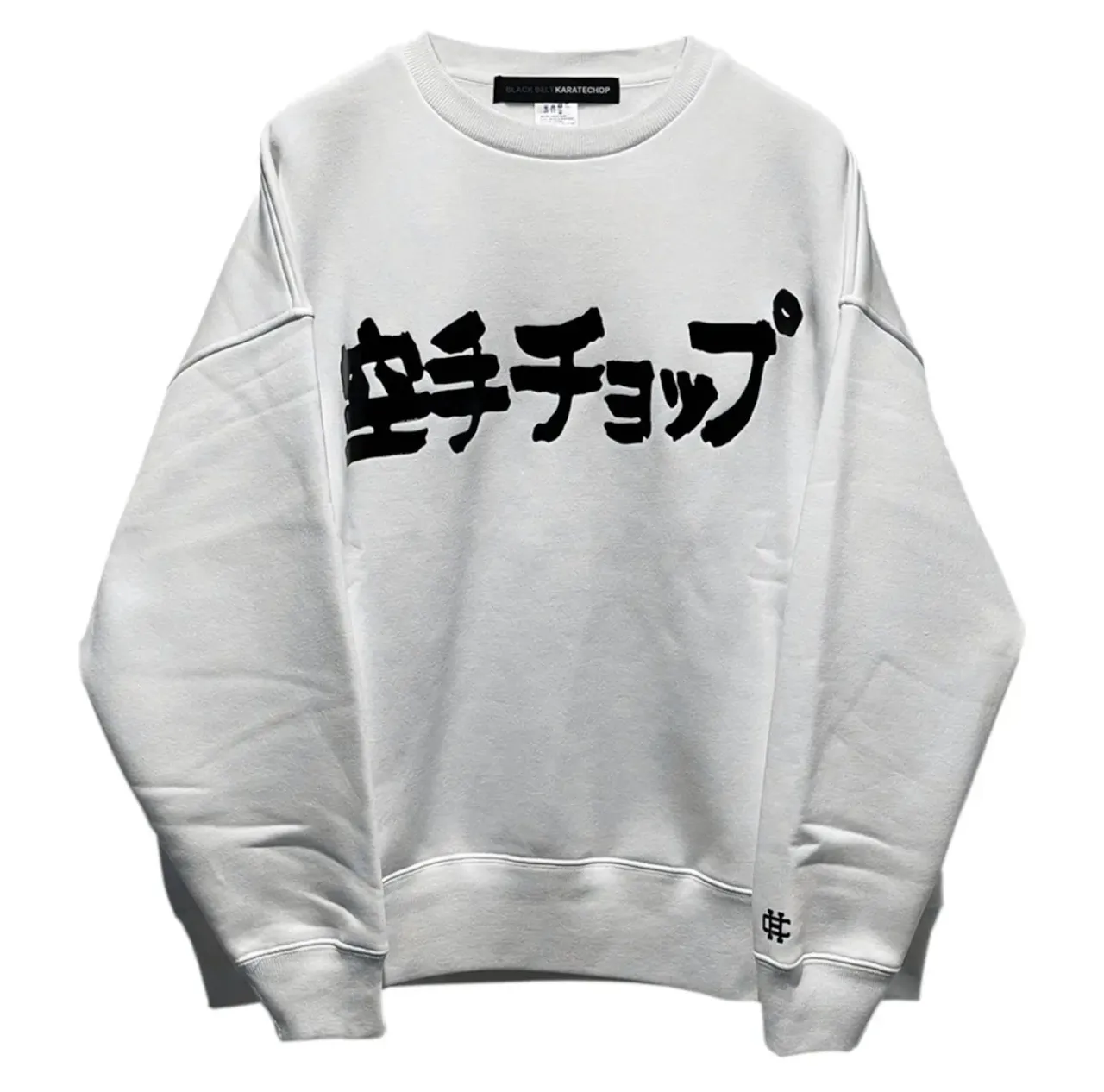 JAPANESE LOGO CREWSWEAT WHITE(裏毛)